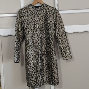 Primark Sequin Leopard-print Dress